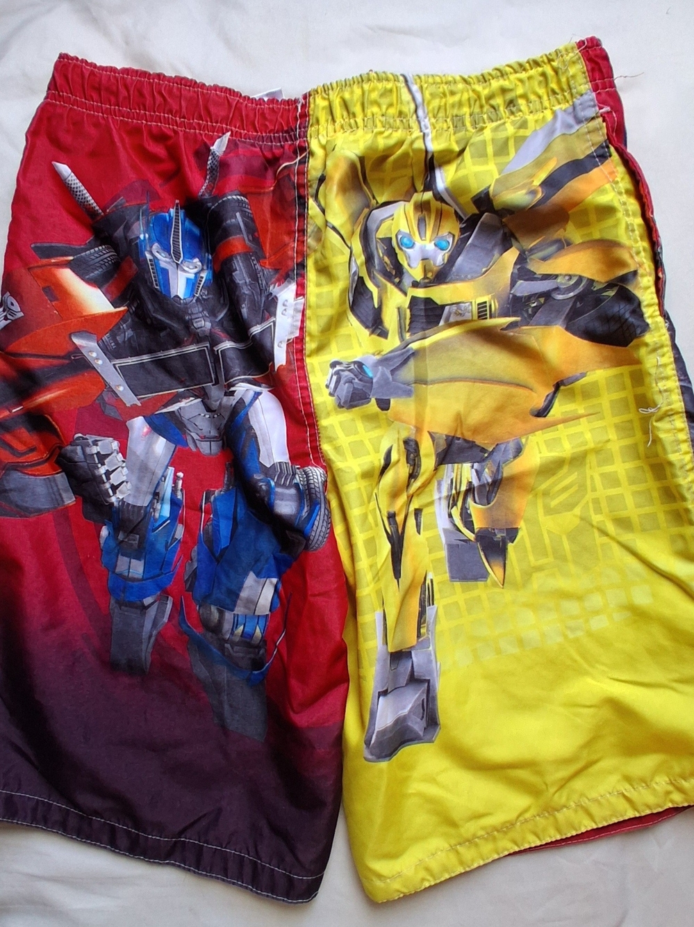 Transformers Prime Boy's Character Swim Trunks Boy's Size L (10-12) - Picture 3 of 7